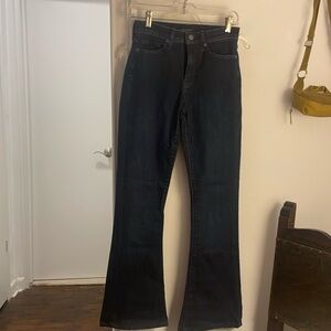 Banana Republic premium denim high-rise flare size 26